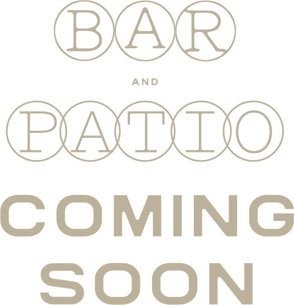 Bar and Patio — Coming Soon